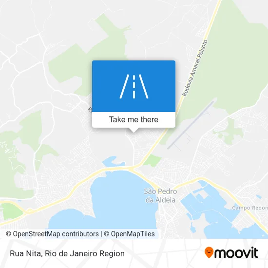 Rua Nita map