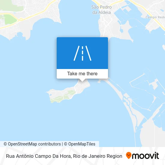 Rua Antônio Campo Da Hora map