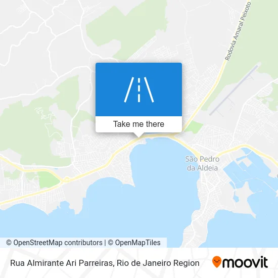 Rua Almirante Ari Parreiras map