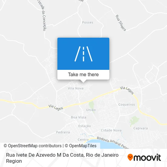 Rua Ivete De Azevedo M Da Costa map