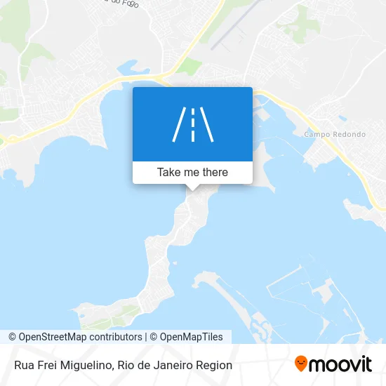 Rua Frei Miguelino map