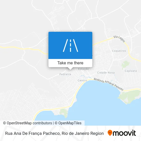 Rua Ana De França Pacheco map
