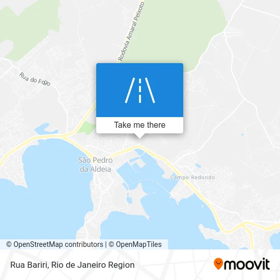 Rua Bariri map