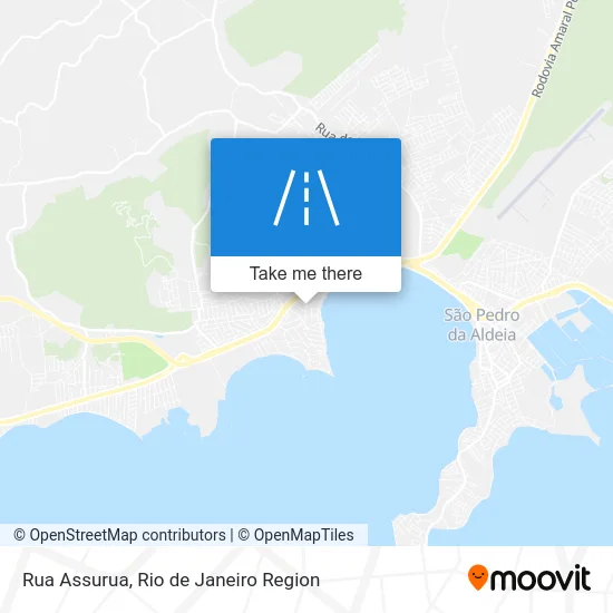 Rua Assurua map