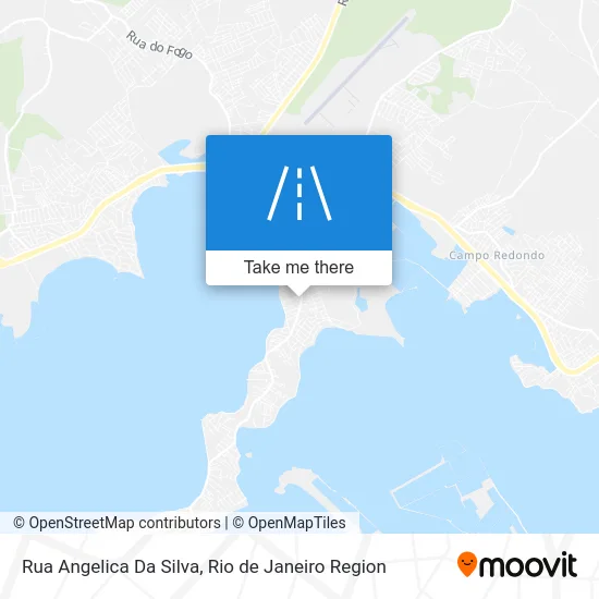 Rua Angelica Da Silva map