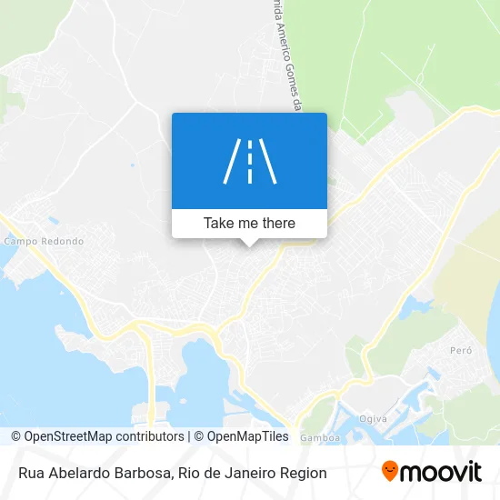 Rua Abelardo Barbosa map