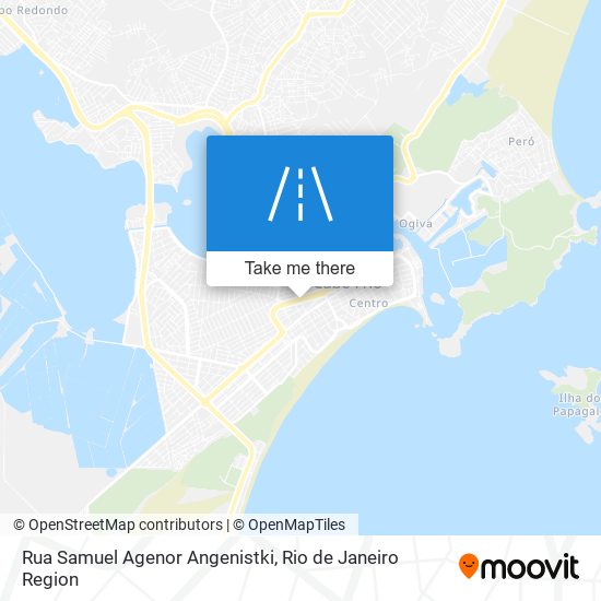 Rua Samuel Agenor Angenistki map