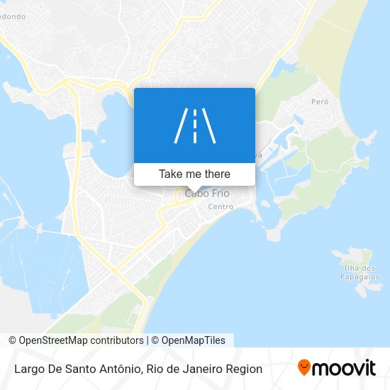 Largo De Santo Antônio map