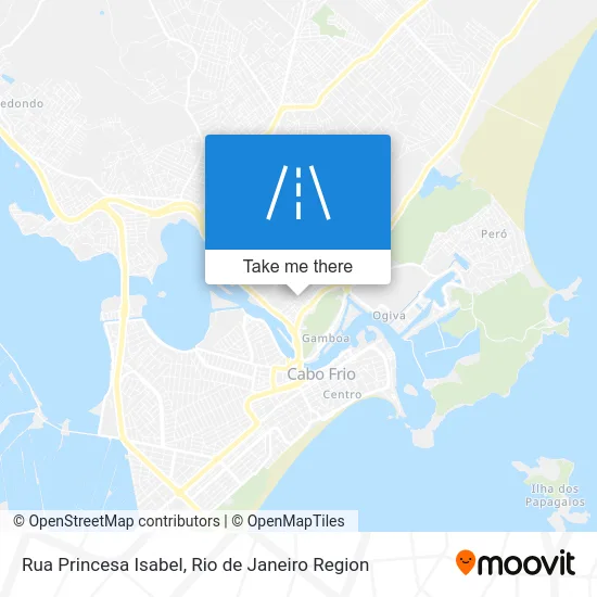 Rua Princesa Isabel map