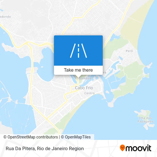Rua Da Pitera map