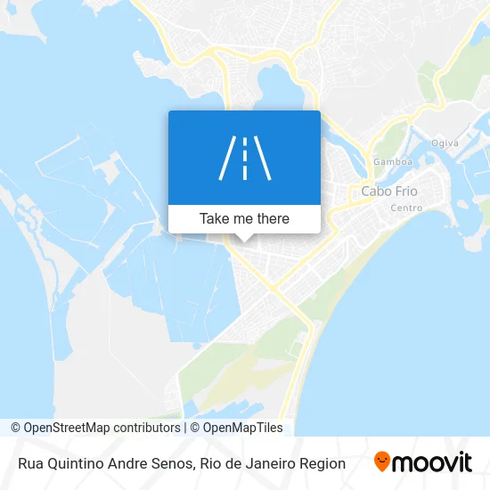 Rua Quintino Andre Senos map