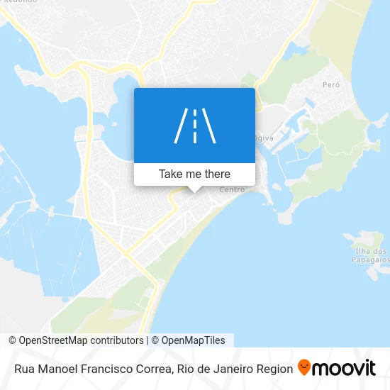 Rua Manoel Francisco Correa map