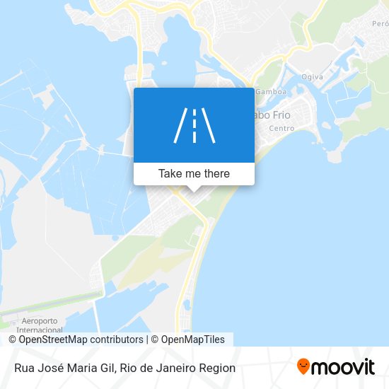 Rua José Maria Gil map