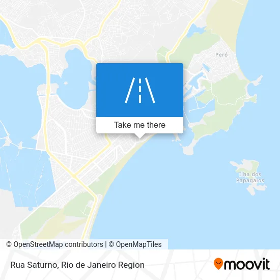 Rua Saturno map