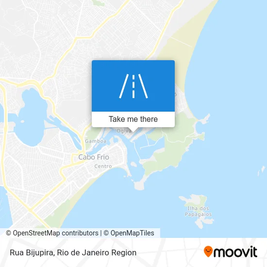 Rua Bijupira map