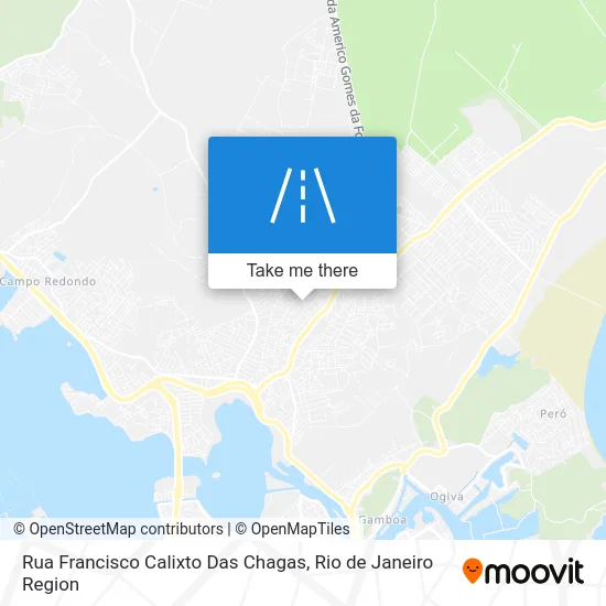 Rua Francisco Calixto Das Chagas map