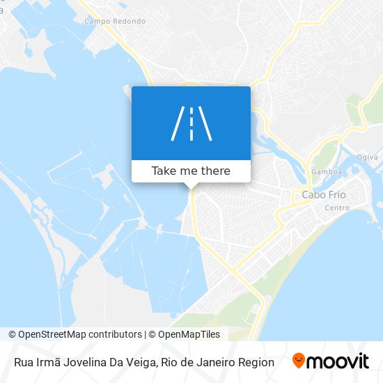 Mapa Rua Irmã Jovelina Da Veiga