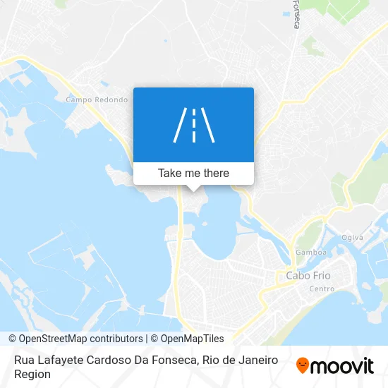 Rua Lafayete Cardoso Da Fonseca map