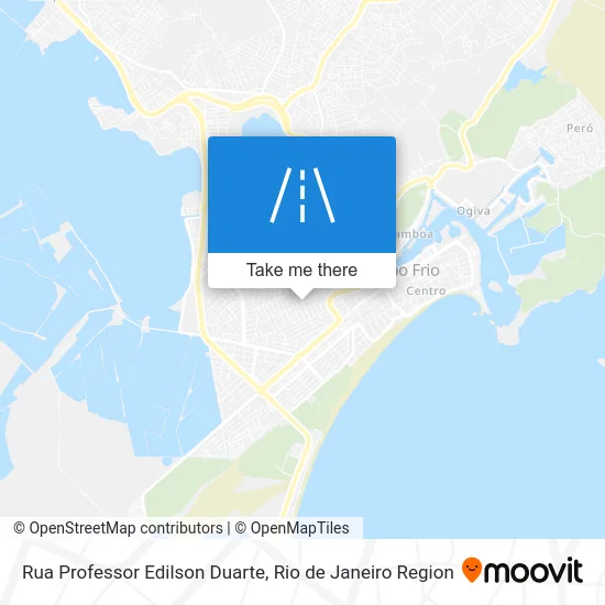 Rua Professor Edilson Duarte map