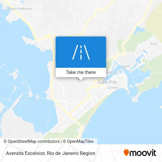 Avenida Excelsior map