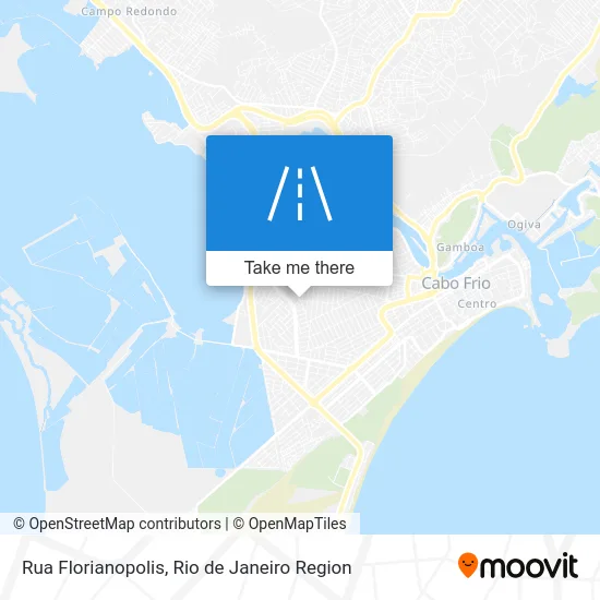 Rua Florianopolis map