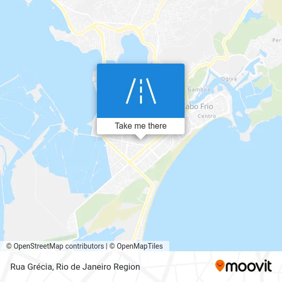 Rua Grécia map
