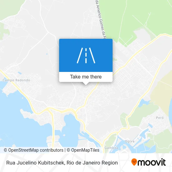 Rua Jucelino Kubitschek map