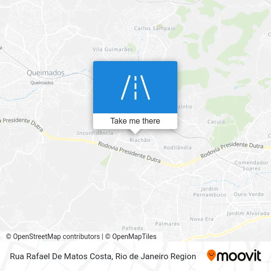 Rua Rafael De Matos Costa map