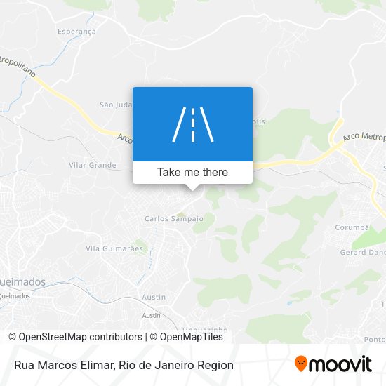 Rua Marcos Elimar map