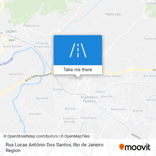 Rua Lucas Antônio Dos Santos map