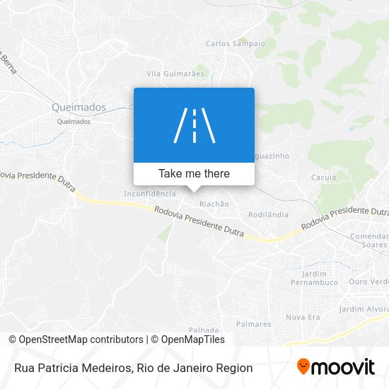 Rua Patricia Medeiros map