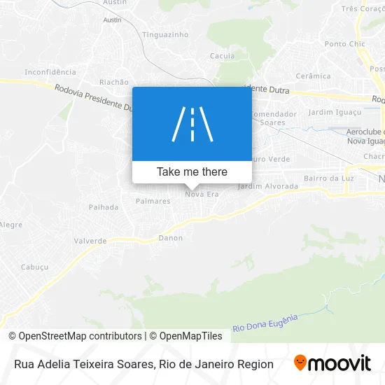 Rua Adelia Teixeira Soares map