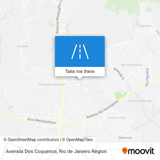 Avenida Dos Coqueiros map
