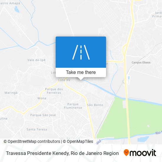 Travessa Presidente Kenedy map