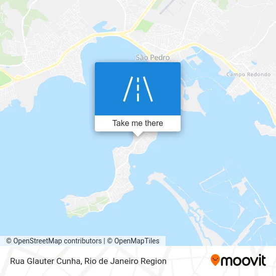 Rua Glauter Cunha map