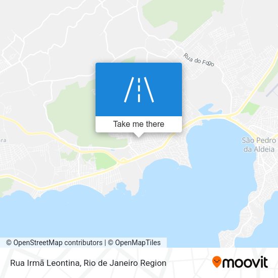 Rua Irmã Leontina map
