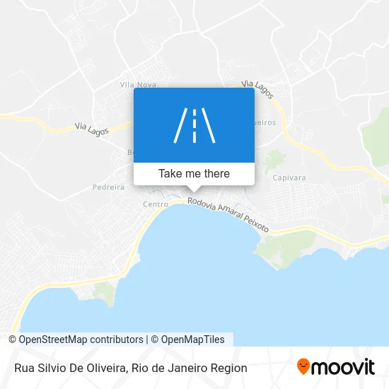 Rua Silvio De Oliveira map