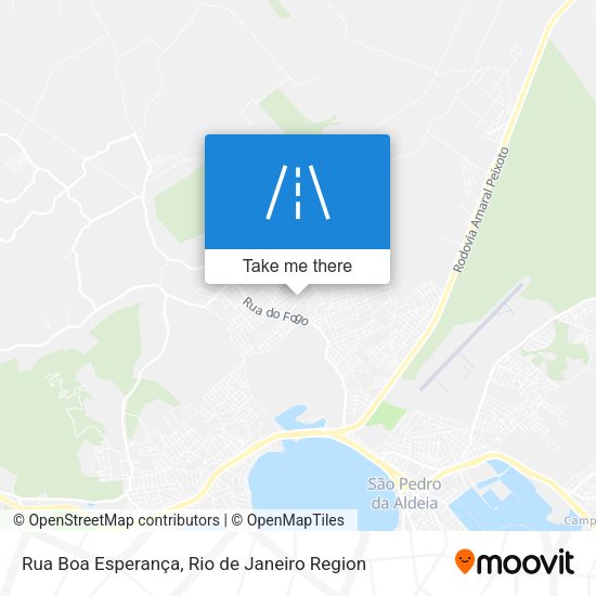 Rua Boa Esperança map