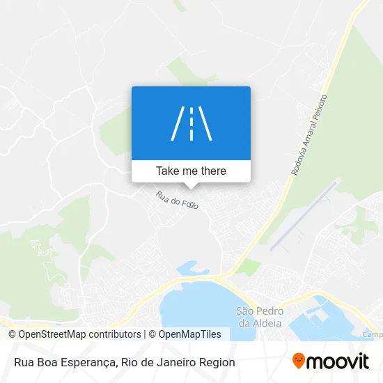 Rua Boa Esperança map