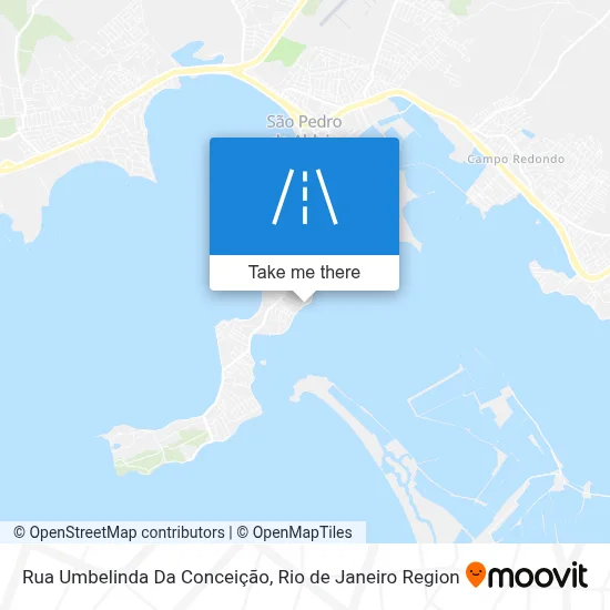 Rua Umbelinda Da Conceição map