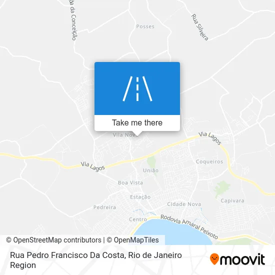 Rua Pedro Francisco Da Costa map