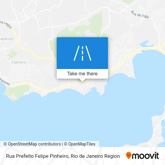 Rua Prefeito Felipe Pinheiro map
