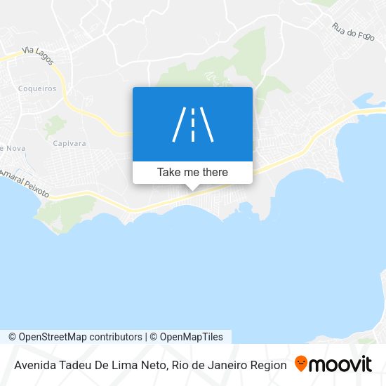 Avenida Tadeu De Lima Neto map