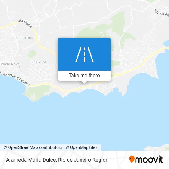 Alameda Maria Dulce map