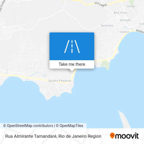 Rua Almirante Tamandaré map