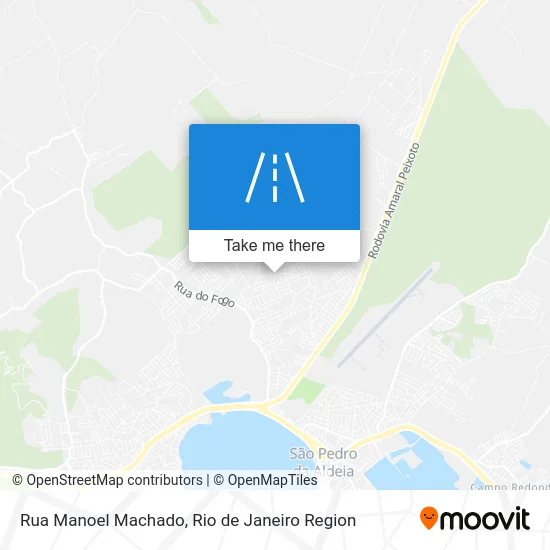 Rua Manoel Machado map