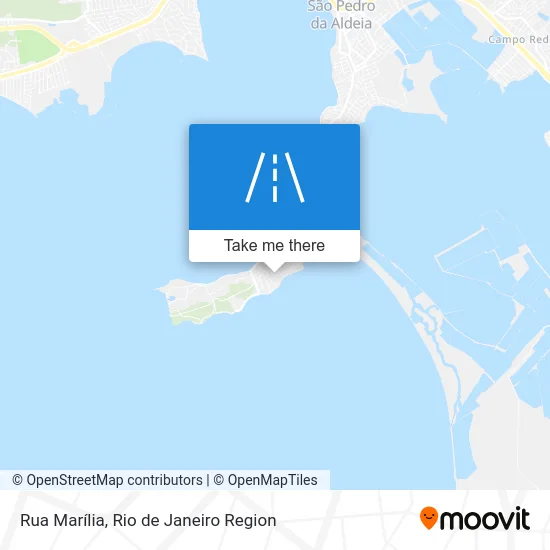 Rua Marília map