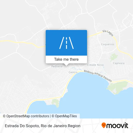 Estrada Do Sopoto map