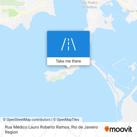 Rua Médico Lauro Roberto Ramos map