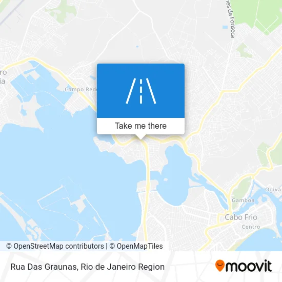 Rua Das Graunas map